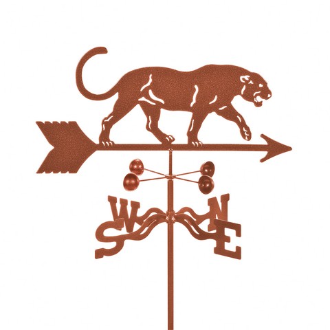 EZ1314-4S Panther Weathervane with Four Sided Mount