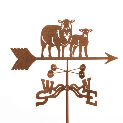 Sheep with Lamb Weathervane - Roof Mount