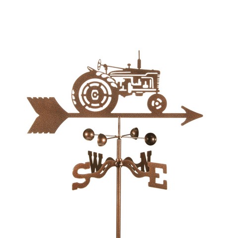 Farmall Tractor Weathervane with Four Sided Mount