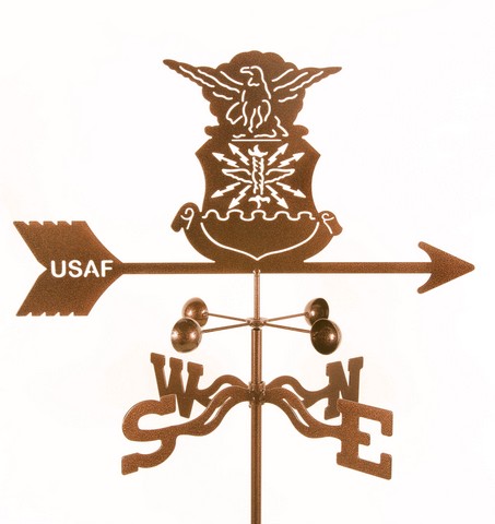 EZ1701-RF Original Air Force Weathervane with Roof Mount