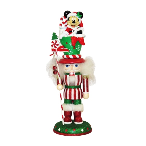 Kurt Adler DN6167L 14 in. Hollywood Minnie Mouse Nutcracker