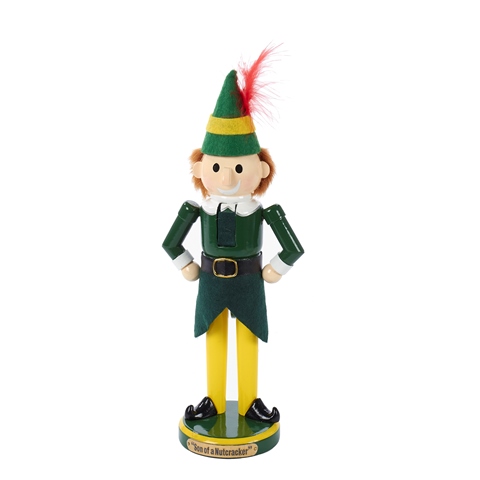 11 in. Wooden Buddy the Elf Nutcracker