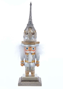 15 in. Hollywood Paris Hat Nutcracker