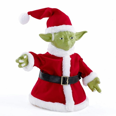 10 in. Classic Yoda Tablepiece & Treetop