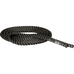 Picture of Body Sport BDSTR30F15 30 ft. Long 1.5 in. Training Polypropylene Rope&#44; Black