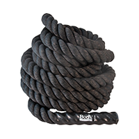 Picture of Body Sport BDSTR50F20 50 ft. Long 2 in. Training Polypropylene Rope&#44; Black
