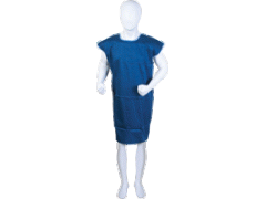 Picture of Body Sport ZZR100G2XNB Cloth Gown with Hook & Loop Closure&#44; 2XL