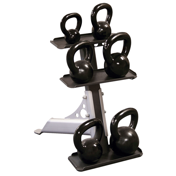 Picture of Body Solid BSDGDKR50 3 Pair Kettlebell Rack&#44; 20 x 19 x 21 in.