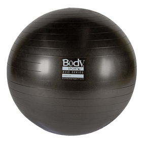 Eco Series Exercise Ball 6P Anti-Burst - Black - 55 cm