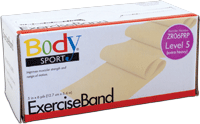 BDS06PRP Exercise Band, Purple - 6 Yard
