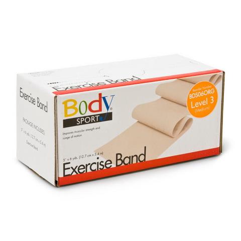 Picture of Body Sport BDS06ORG Exercise Band&#44; Orange - 6 Yard