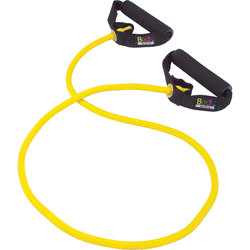 Picture of Body Sport ZZR146BMD Studio Series Resistance Tube&#44; Yellow - Medium