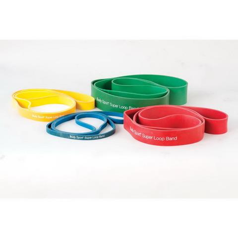 Picture of Body Sport BDSLB41YEL 41 x 1.12 in. Super Resistance Loop Band&#44; Yellow - Medium