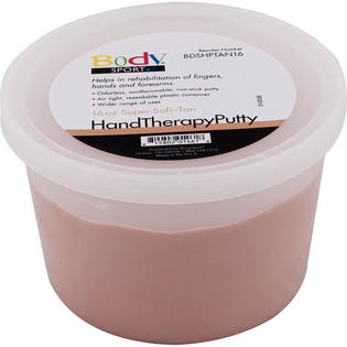 Picture of Body Sport BDSHPTAN16 Hand Therapy Putty&#44; Tan Super - 16 oz