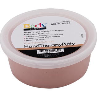 Picture of Body Sport BDSHPTAN06 Hand Therapy Putty&#44; Tan Super - 6 oz