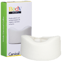 ZZRB138 Cervical Collar with Fabric Hook and Eye Closure, 2 in.