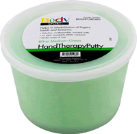 Picture of Body Sport BDSHPGRN80 80 oz Hand Therapy Putty&#44; Green - Medium