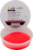Picture of Body Sport BDSHPRED02 2 oz Hand Therapy Putty Soft&#44; Red - Medium