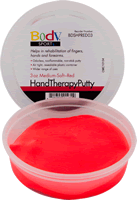 Picture of Body Sport BDSHPRED03 3 oz Hand Therapy Putty Soft&#44; Red - Medium