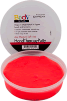 Picture of Body Sport BDSHPRED04 4 oz Hand Therapy Putty Soft&#44; Red - Medium