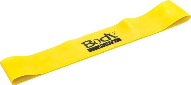 Picture of Body Sport BDSLB12YEL Loop Band Latex&#44; Yellow - Medium Resistance