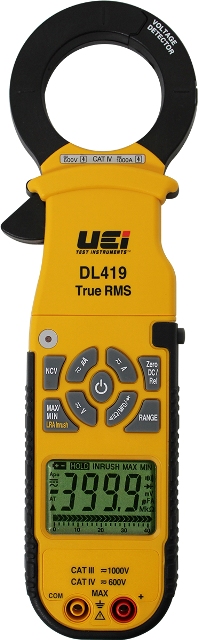 Picture of UEI AC & DC 1000A True RMS Clamp Meter