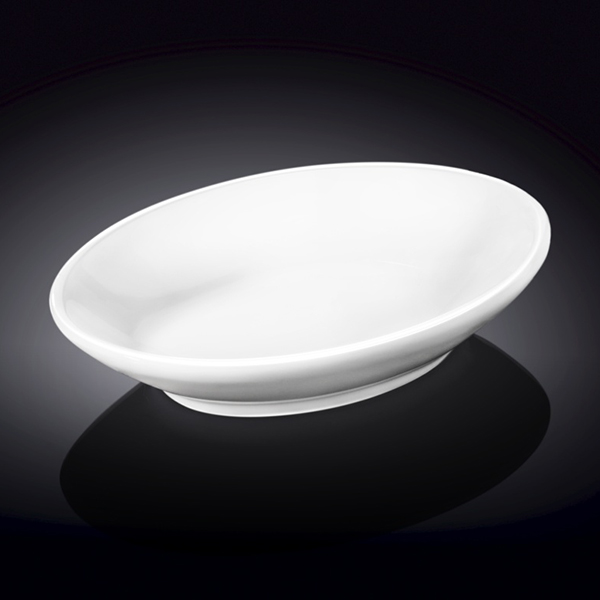 Picture of Wilmax 992609 3.5 x 2.5 Snack Dish&#44; White - Pack of 288