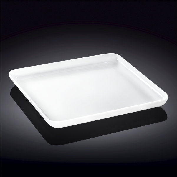 Picture of Wilmax 992683 12 x 12 in. Dish&#44; White - Pack of 12