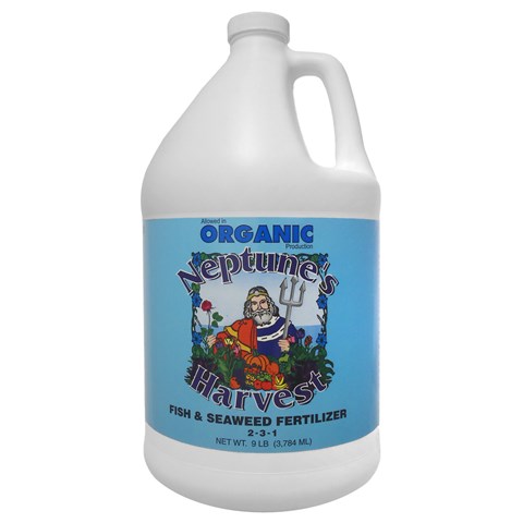 142 oz Blue Label Gallon Fish Seaweed Blend Fertilizer - Pack of 4