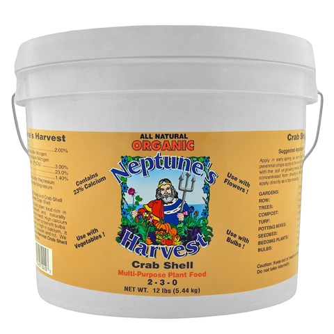 12 lbs Orange Label Pail Crab Shell Fertilizer - Pack of 4