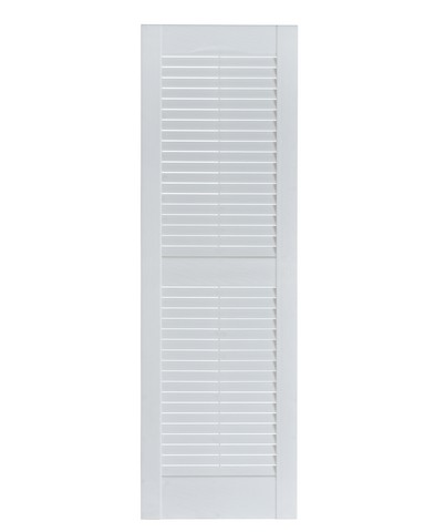Picture of Perfect Shutters IL501559049 Premier Louver Exterior Decorative Shutter, Paintable - 15 x 59 in.