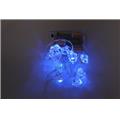 Perfect Holiday 600051 Battery Operated 10 LED Ice Cube String Light - Blue Perfect Holiday 600051 Battery Operated 10 LED Ice Cube String Light - Blue