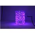 Perfect Holiday 600070 Battery Operated 100 LED Copper String Light - Purple Perfect Holiday 600070 Battery Operated 100 LED Copper String Light - Purple