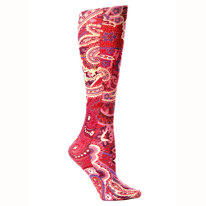 Picture of Celeste Stein CMPS 8-15 mm Hg Pink Diva Therapeutic Compression Sock