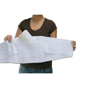 6065 Triple Pull Elastic Lumbosacral Belt with Pad - XL -  EUPEPSIA, EU3172448