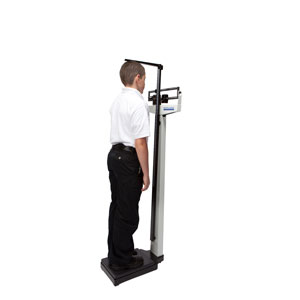 Physician Beam Scale with Height Rod & Wheels