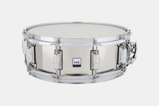 Taye 14 x 5 in. Stainless Steel Snare Drum