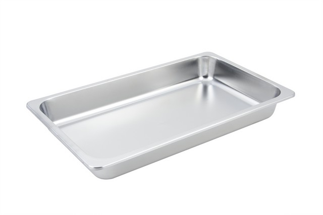 Picture of Bon Chef 12005 2 gal Stainless Steel Full Size Rectangular Food Pan, 13 x 21 x 2.75 in