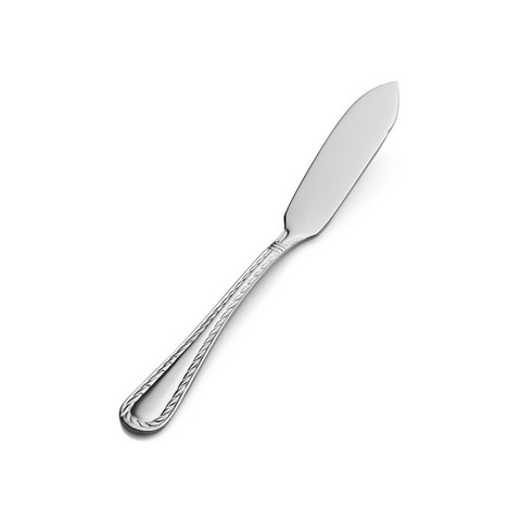 Picture of Bon Chef S413 6.70 x 2 x 2 in. Amore Flat Handle Butter Spreader&#44; Pack of 12