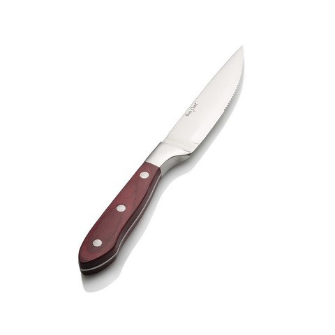 Picture of Bon Chef S939 9.75 in. Gaucho Steak Knife with Pakka Wood Handle , Pack of 12