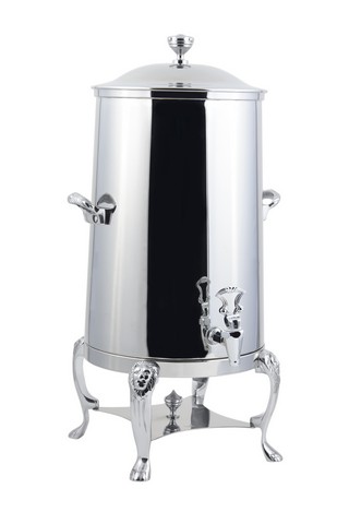 Picture of Bon Chef 48003C 3 gal Lion Insulated Coffee Urn with Chrome Trim