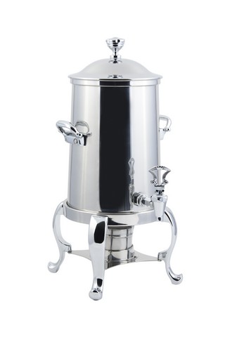 Picture of Bon Chef 49103C 3.50 gal Roman Non Insulated Urn, Chrome