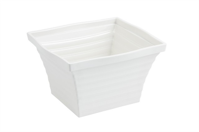 Picture of Bon Chef 53101IVORY 10.25 x 9 x 6 in. Americana Square 6 quart Bowl&#44; Ivory