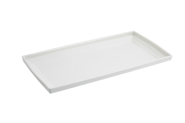 Picture of Bon Chef 53106IVORY 10.25 x 19 x 1.25 in. Americana Square 3 quart Bowl&#44; Ivory
