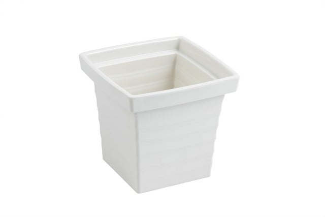 Picture of Bon Chef 53108IVORY 5.25 x 5.25 x 5 in. Americana Square 1 quart Bowl&#44; Ivory