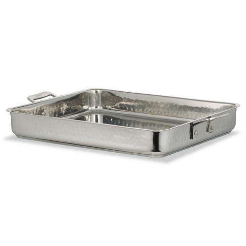 Picture of Bon Chef 60012CLDHF 14.62 x 12 x 2.25 in. Cucina Large Square Pan Hammer&#44; 5 quart