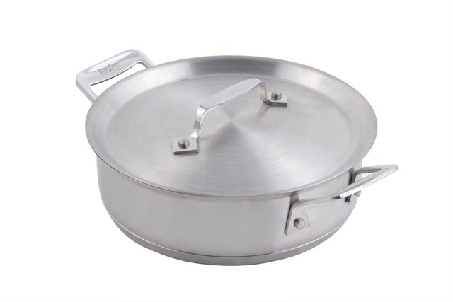 Picture of Bon Chef 60022 8.5 in. dia. Cucina Round Casserole with Lid & Induction Bottom&#44; 1 quart - 24 oz