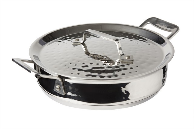 Picture of Bon Chef 60022HF 8.37 in. dia. Cucina Round Casserole Hammer with Lid&#44; 1 quart - 24 oz