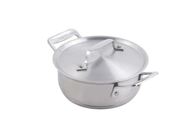 Picture of Bon Chef 60027 6.75 in. dia. Cucina Round Dish with Lid, 36 oz