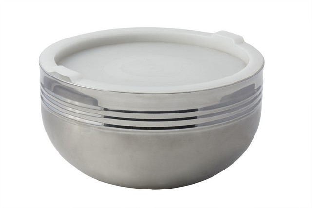 Picture of Bon Chef 9316 12 in. dia. Cold Wave Bowl & Stacking Cover, 7 quart